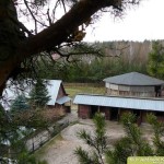 Klub jeździecki w podlaskiej stadninie koni.